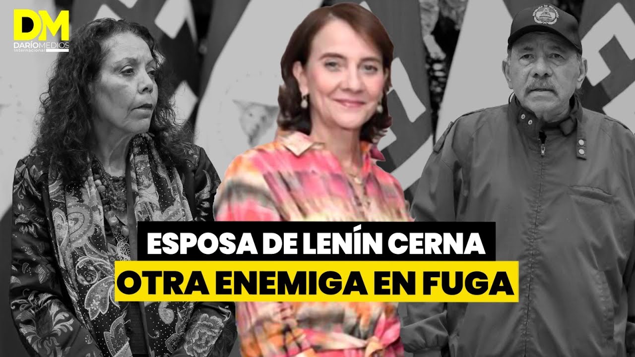 ⚠️🚨 Esposa de Lenín Cerna en fuga