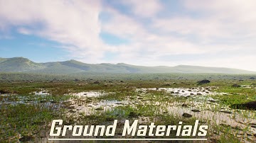 Ground Materials | Landscape | Nature Level Design | UE4-UE5