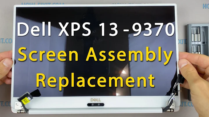 Dell XPS 13 9370 Screen Replacement