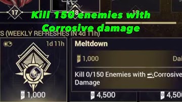 Kill 150 enemies with Corrosive damage | Meltdown Challenge Guide | Warframe | The Glassmaker