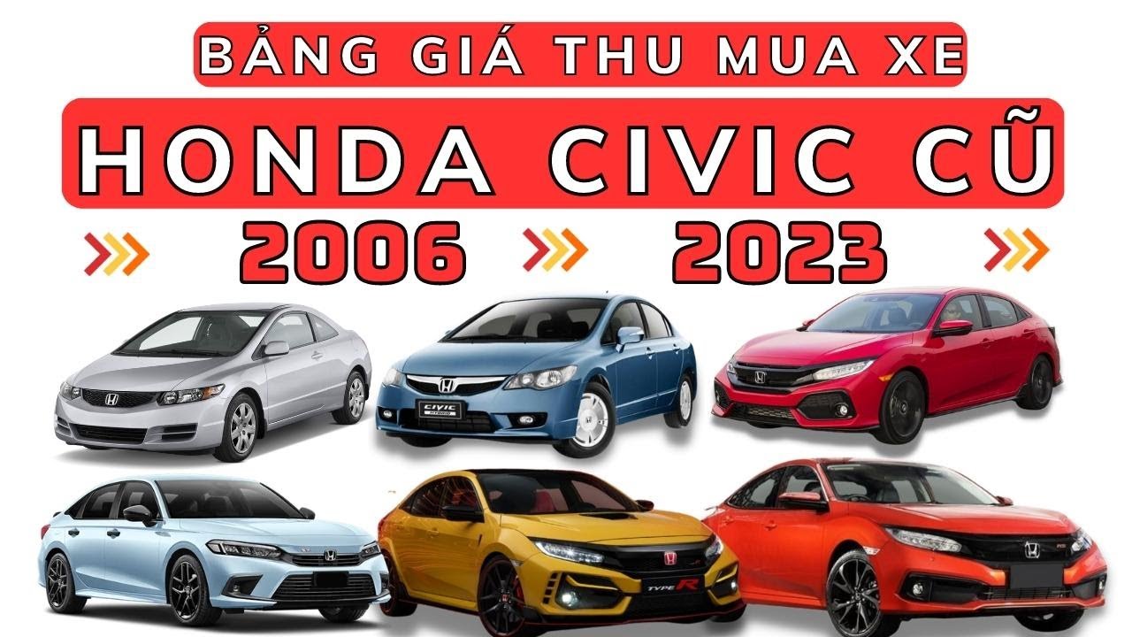 Bảng giá xe ô tô Honda 2023 bán chính hãng tại Việt Nam
