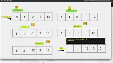 LeetCode #283) Move Zeroes