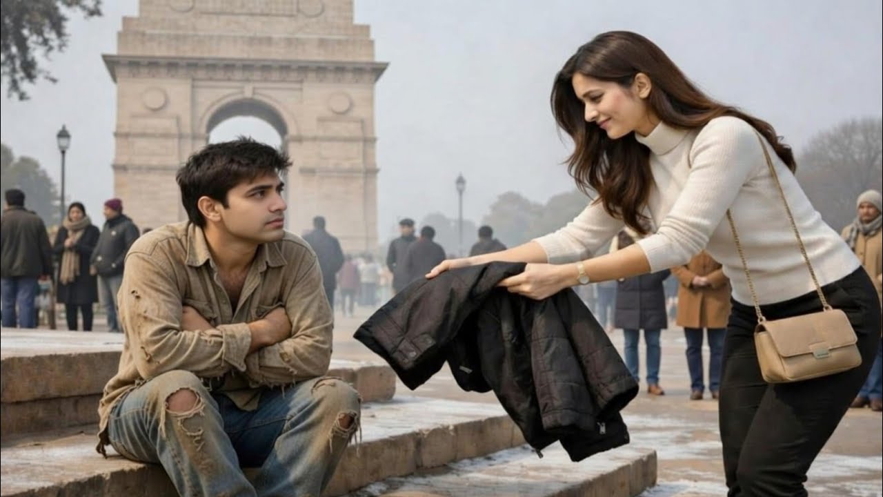 इंडिया गेट पर ठंड से कांप रहा था लड़का, अमीर लड़की बोली जो कहूंगी वही करना होगा.. फिर आगे जो हुआ है।