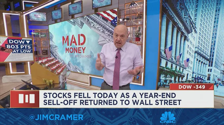 Jim Cramer says the 'worst of 3 worlds' helped lead stocks lower on Thursday