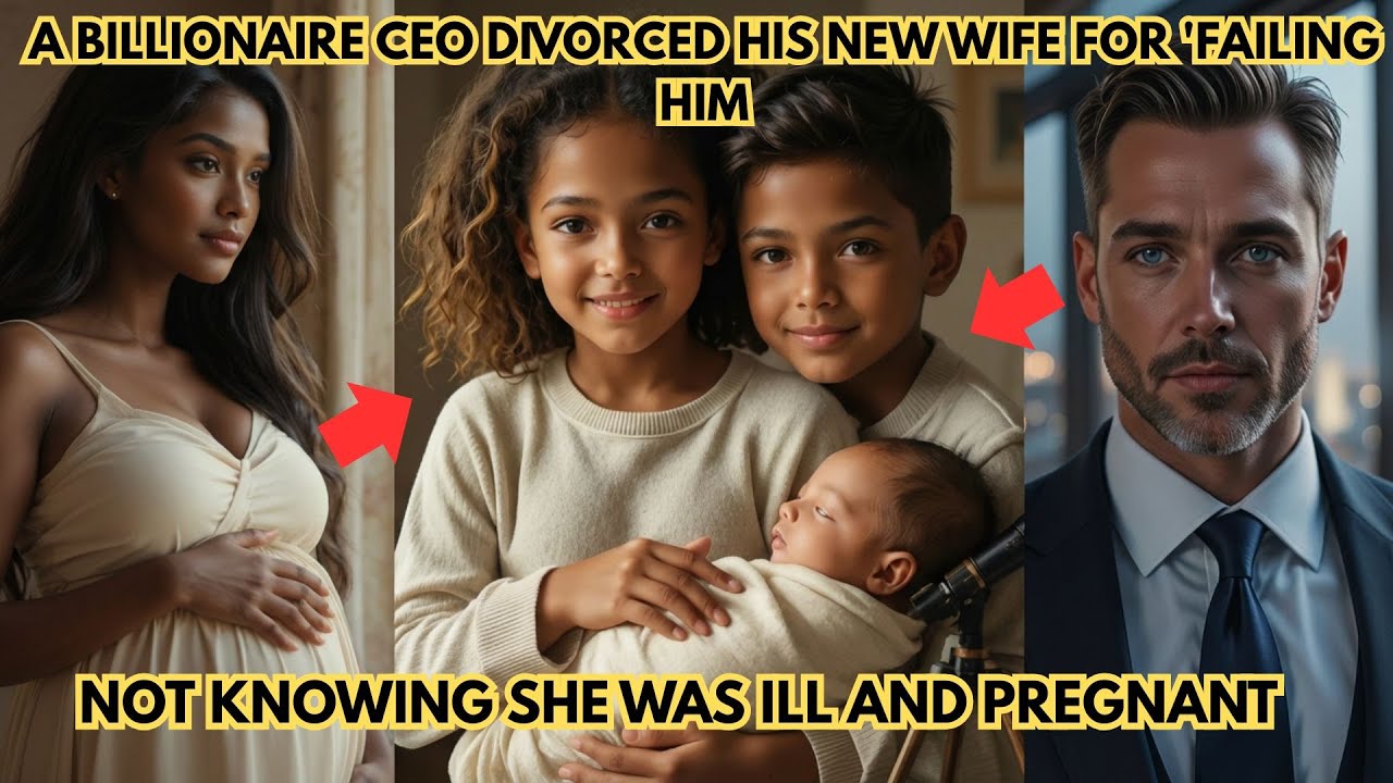 A Billionaire CEO Divorced His New Wife for 'Failing Him' — Not Knowing She Was Ill and Pregnant