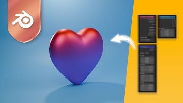 Gradient Shading | Apply Two Different Materials To One Single Object