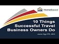 10 Things Successful Travel Business Owners Do