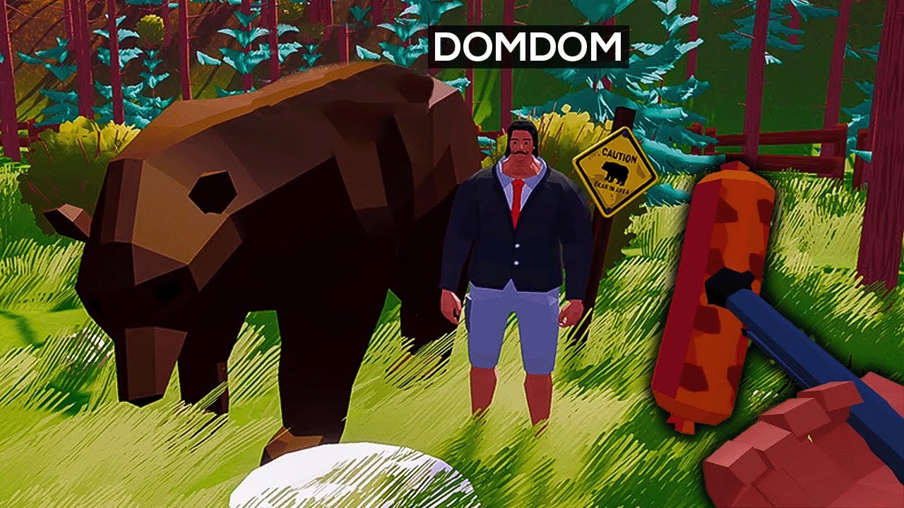 BBQ SIMULATOR - Feed a Bear BBQ Or Get Mauled to Death (HILARIOUS 😂)