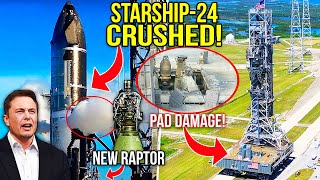 SpaceX Starship Needs Fixing, Raptor Engine Upgrades, SLS Launchpad Repairs \& More!