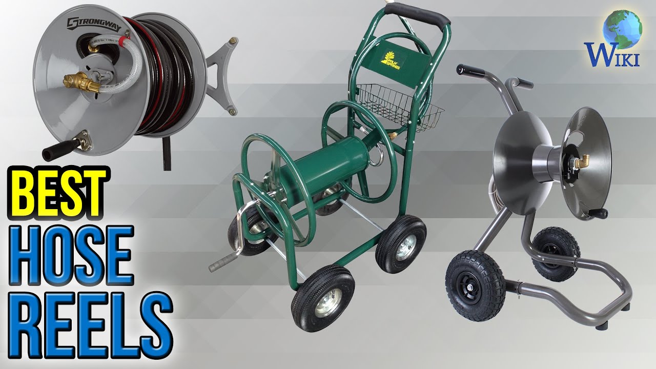 NeverLeak Hose Cart Aluminum 200-ft Cart Hose Reel in the Garden