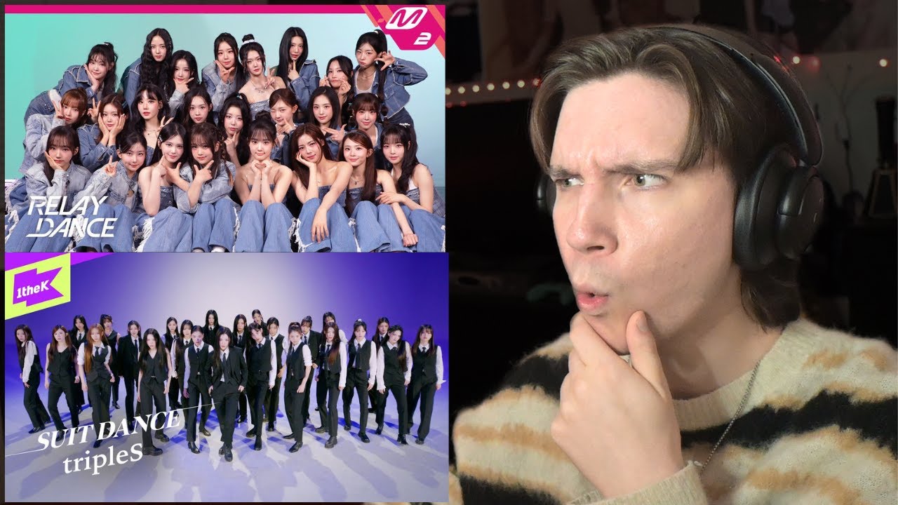 РЕАКЦИЯ ТАНЦОРА НА ТРОПЛЫЕ (트리플에스) ЭСТАФЕТА И КОСТЮМНЫЙ ТАНЕЦ «Девочки никогда не умирают»