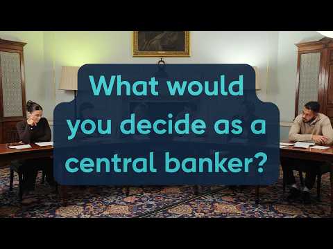 What would you decide as a central banker? Play our Decision Maker game 🌃⚡▶