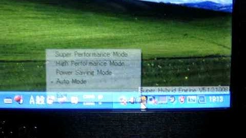 EeePC 701SD Super Performance Mode