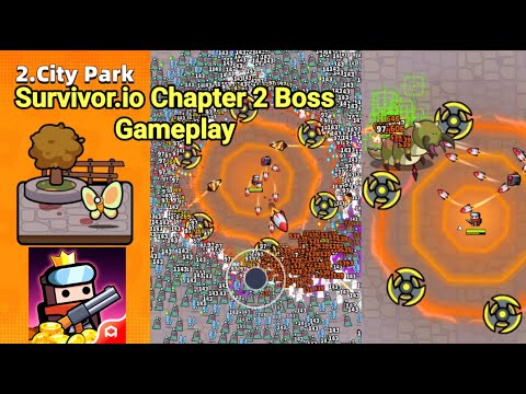 Survivor.io Chapter 10 Boss Gameplay