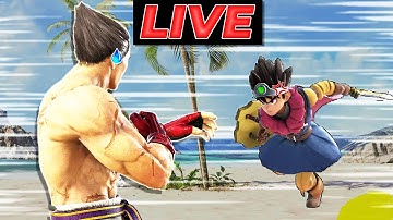 🔴HELP ME GET BETTER AT NOT SUCKING AT FIGHTING GAMES - Super Smash Bros. Ultimate & Tekken 8