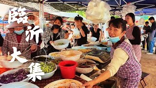 A rich heritage of life and bustling activity: Linyi openair market under the tall poplar trees