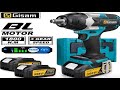 #Gisam 1800N.M Torque Brushless Electric Impact Wrench 1/2 inch Cordless Wrench Screwdriver Power T