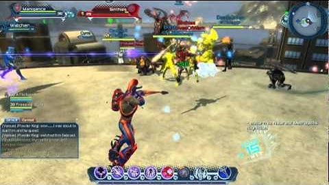 DC Universe Online - Jan 21st 2011 - PvP Raid Video #2