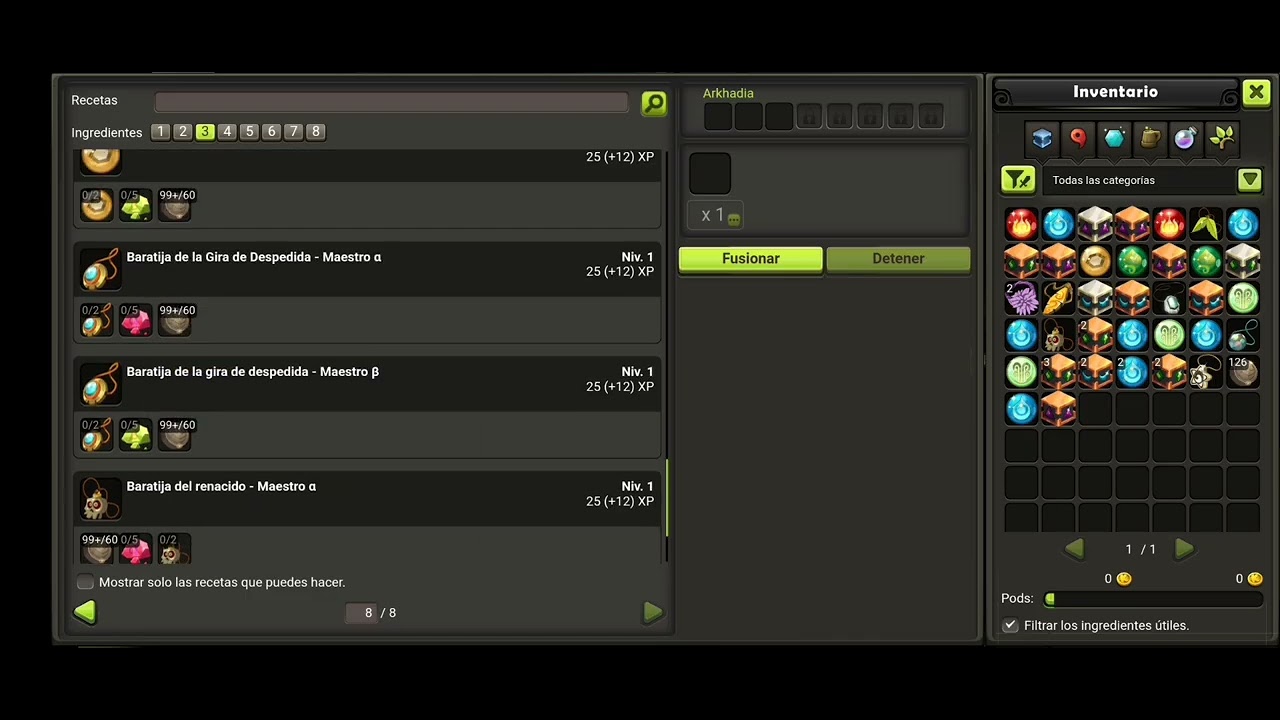 El verdadero potencial de Quinto cuarto en Dedalo Dofus touch