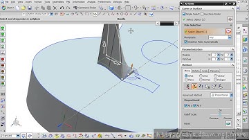 NX  XFORM (guitar bridge)
