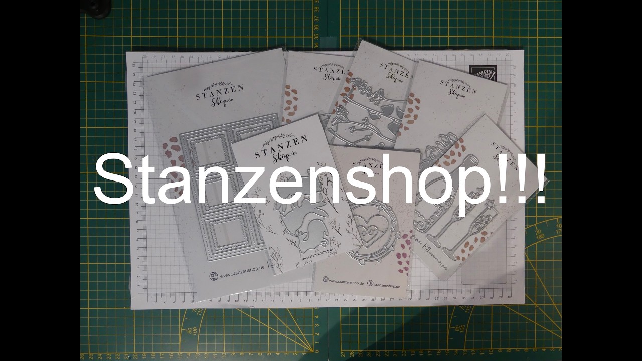 #Stanzen Shop Hochzeitskarte für Silberne Hochzeit, so tolle Stanzen