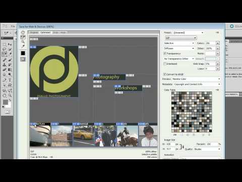 Adobe Photoshop CS Advanced Creating Slices & Rollovers
