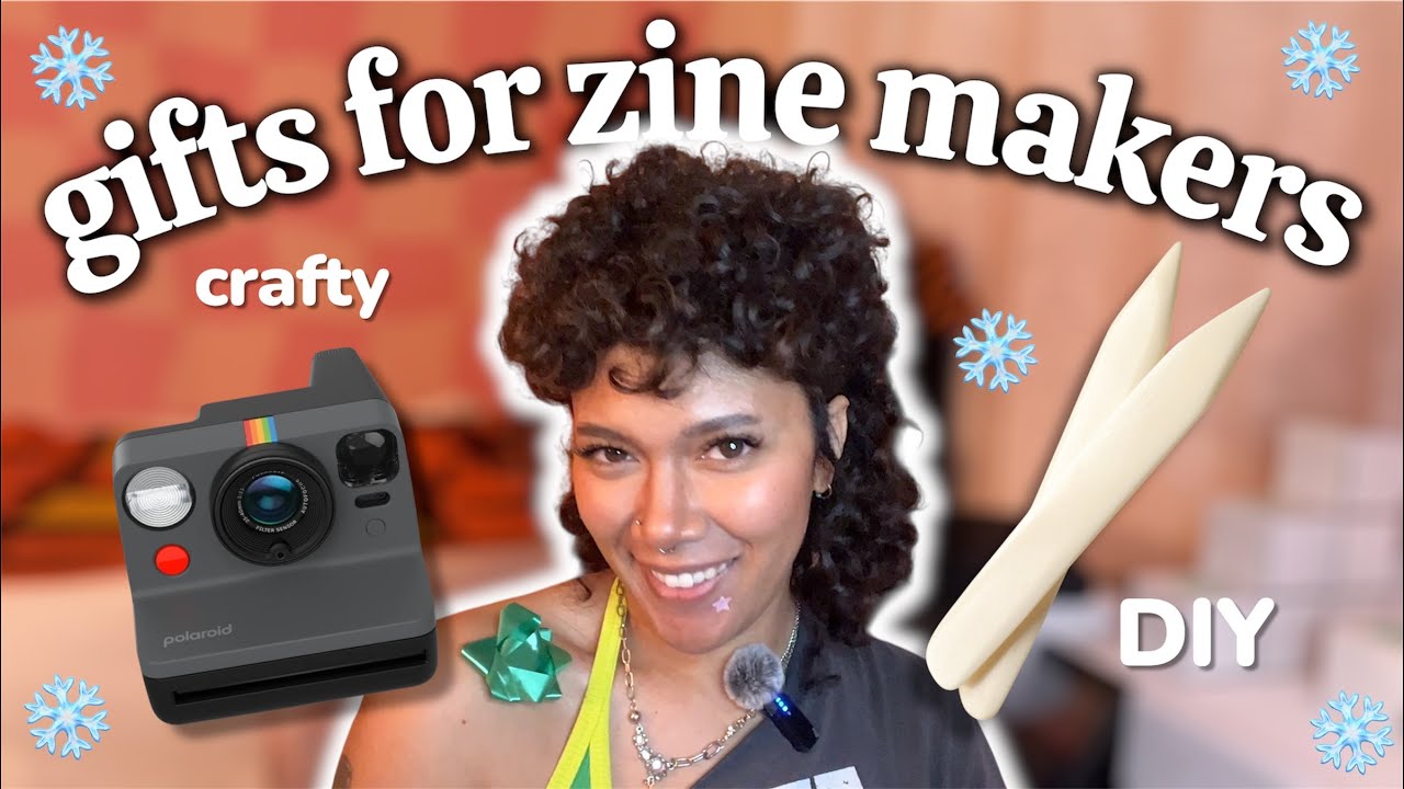 GIFT IDEAS FOR ZINE MAKERS 2025 CREATIVE GIFT GUIDE - YouTube
