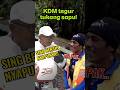 kdm tegur tukang sapu... sing bersih nyapunya ya!! #kdm #dedimulyadi #kangdedimulyadi #bapakaing