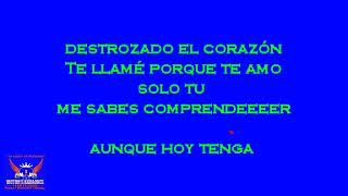 Solo llame para decirte que Te Amo Karaoke Carlos Javier Beltran (2023)