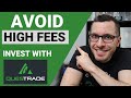 Avoid high fees  my story with mutual funds questrade  questwealth portfolios