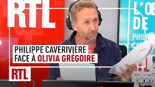 Philippe Caverivière face à Olivia Grégoire, ministre déléguée au commerce