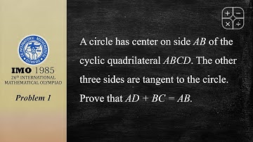 IMO 1985 Q1 || International Mathematical Olympiad [Easy Geometry Problem]