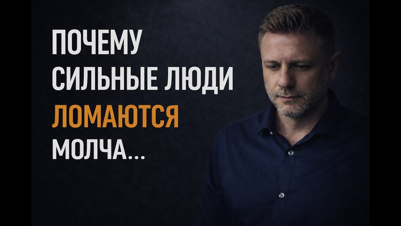 1. Почему сильные люди ломаются молча?