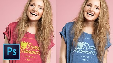 Create a Tshirt Mockup Composite Design in Photoshop CC (Free PSD Download!)