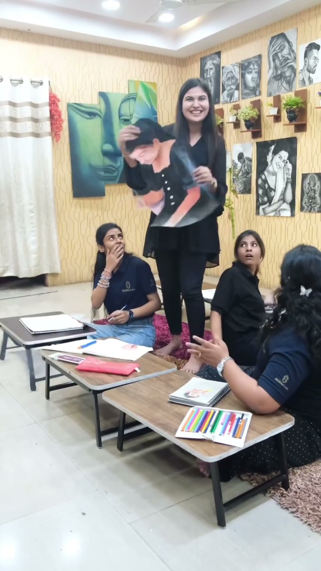The Best Tricky Rangoli of 2024 ? #shorts #artistshikhasharma #3drangoli