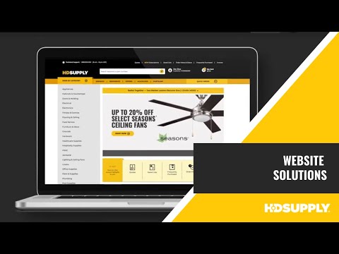 Website Solutions | HD Supply