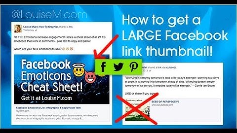 HOW TO MAKE LARGE YOUTUBE THUMBNAIL FOR FACEBOOK