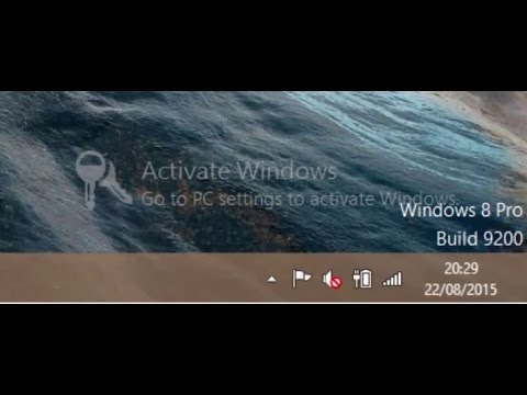 Hide Activate Windows Watermark