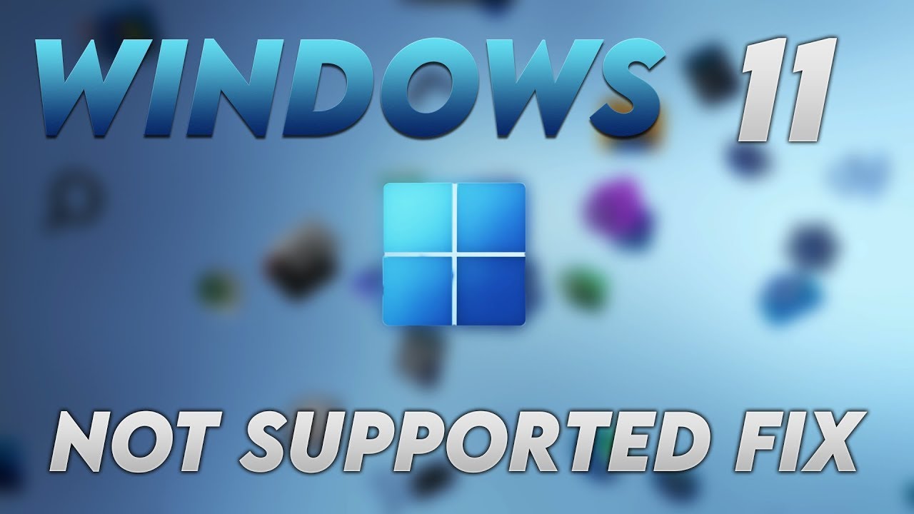 How to install Windows 11 on UNSUPPORTED Hardware - YouTube