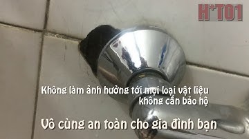Cách tẩy cặn canxi đơn giản và nhanh chóng