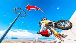 I Hit The "HARDEST STUNT EVER" In GTA 5! (Stunts & Fails)