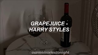 grapejuice - harry styles // lyrics