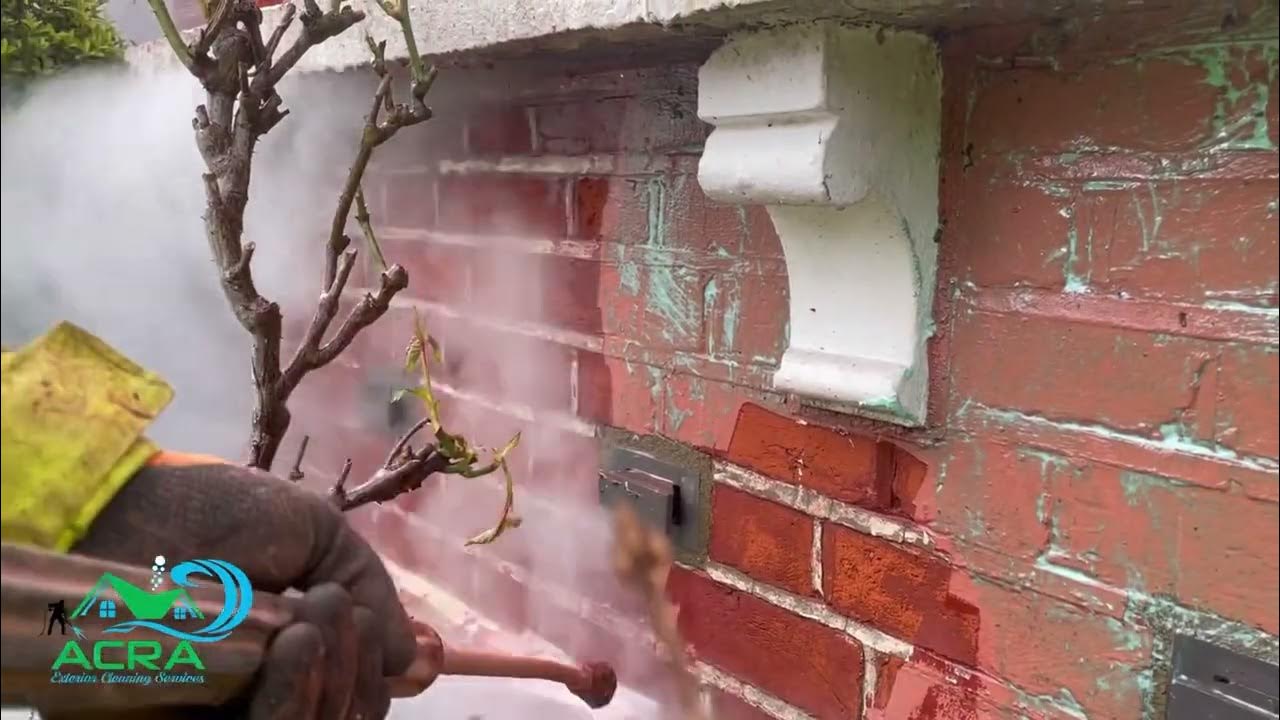 Paint removal London How to remove paint from brickwork YouTube