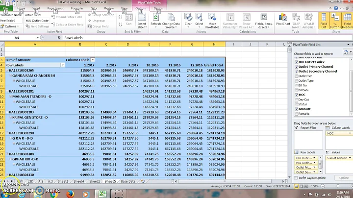 How to Create Pivot table in excel with Short keys in excel
