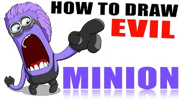 How to Draw an Evil Minion from Dreamwork