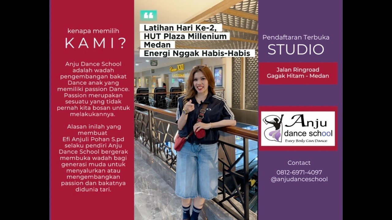 HARI KE 2 LATIHAN PLAZA MILLENIUM MEDAN 2025. GERAK MAKIN RAPI ‼️