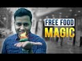 Free food magic at upsc chaat by abhishek acharya