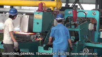 leaf spring making machine- Eye Forming Machine