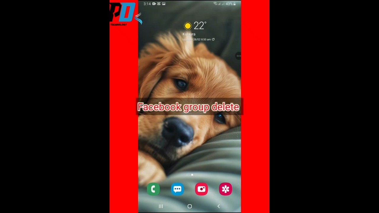 Facebook group delete 