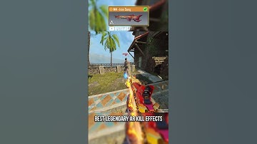 Best Legendary AR Kill Effects